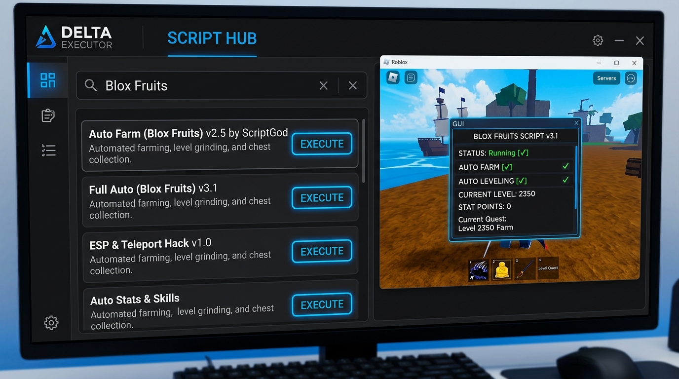 delta executor script hub